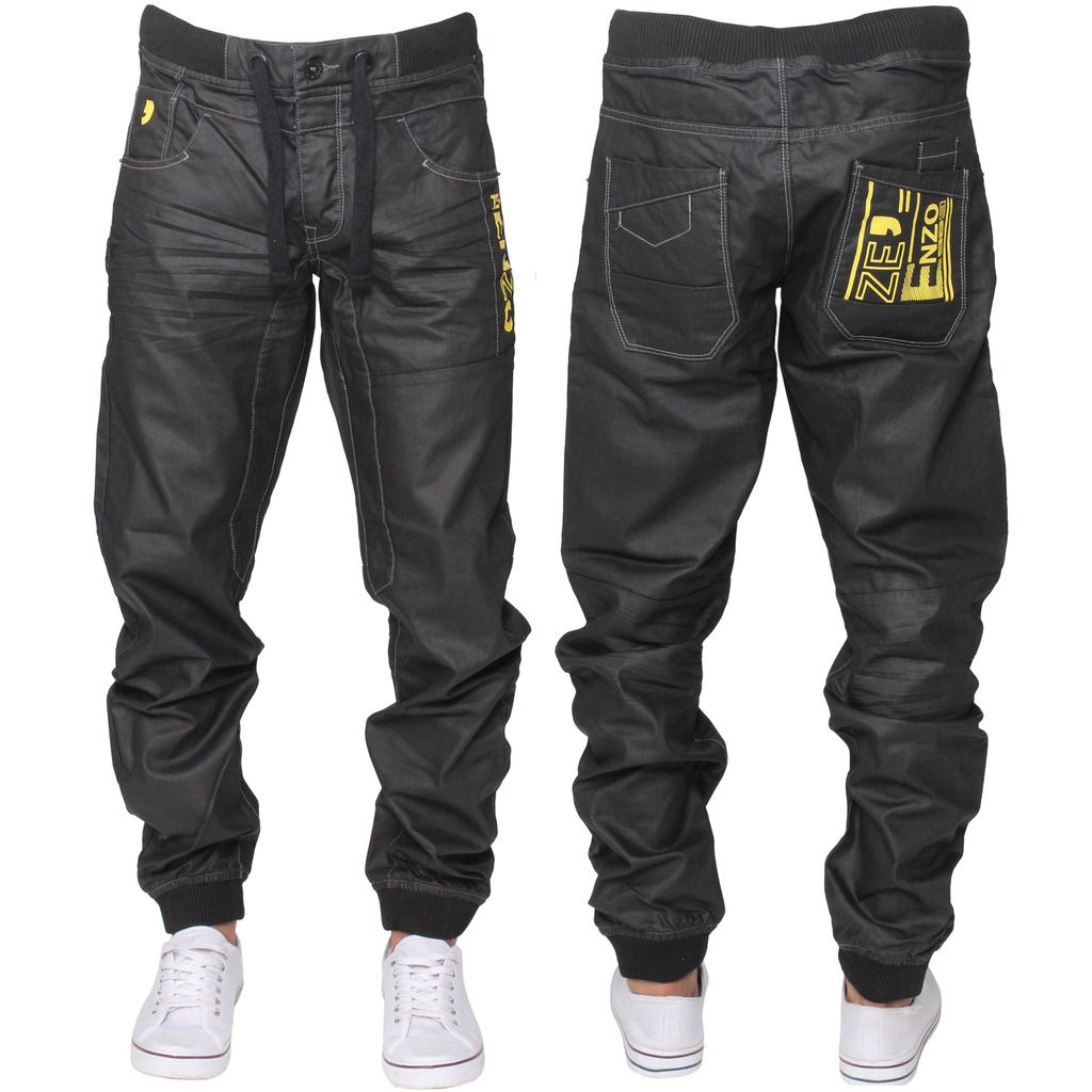 mens cuffed jogger pants