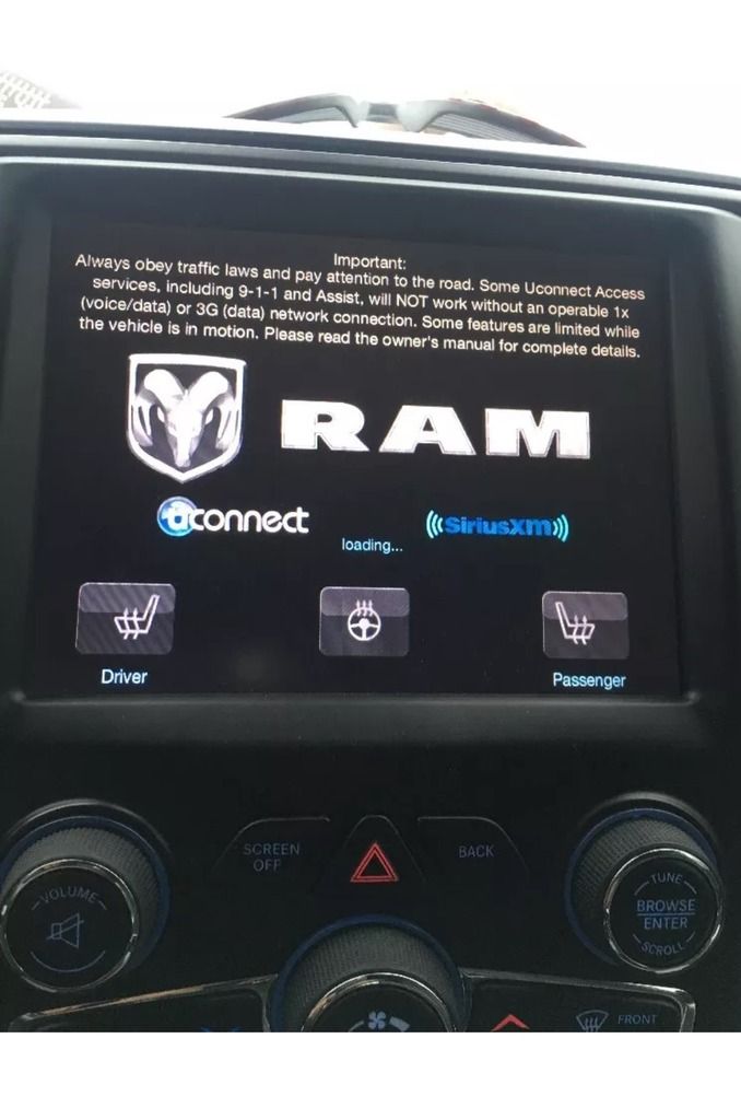 8.4 VP3 NA UConnect | RAM 1500 Diesel Forum