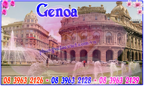 Vé máy bay đi Genoa giá rẻ nhất từ Sài Gòn