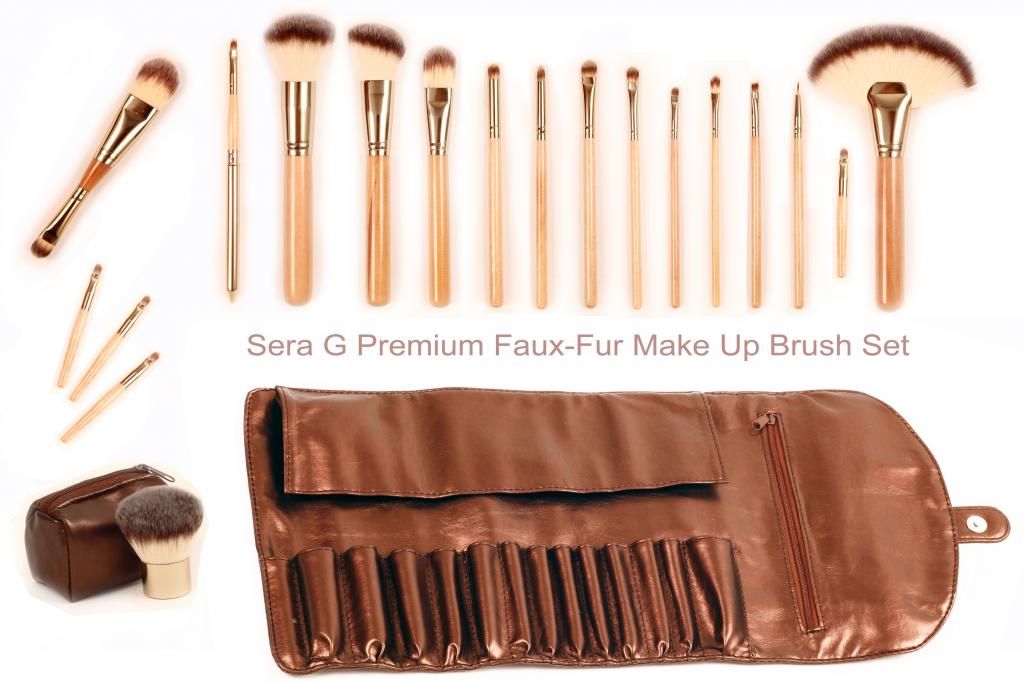 Sera G make up brush set