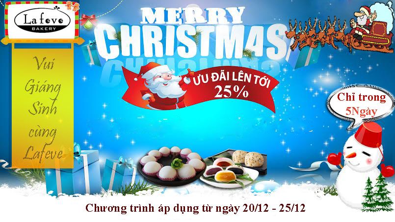 Bánh tuyết thiên sứ món ăn ngon Mừng giáng sinh-Đón năm mới