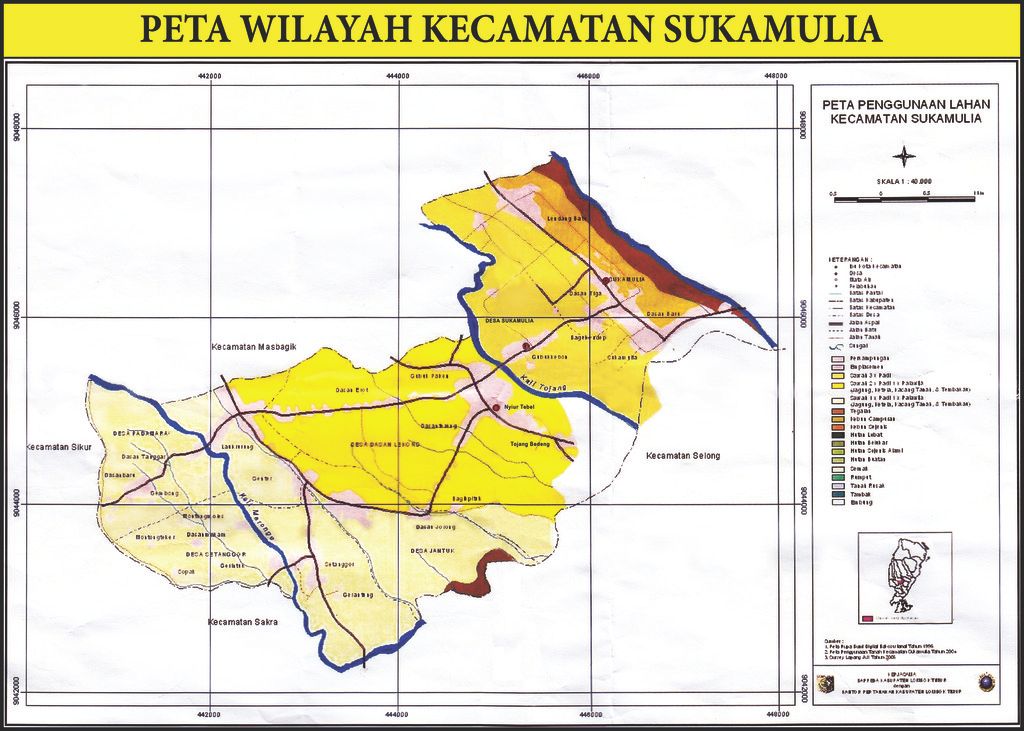 Peta Kec. Sukamulia