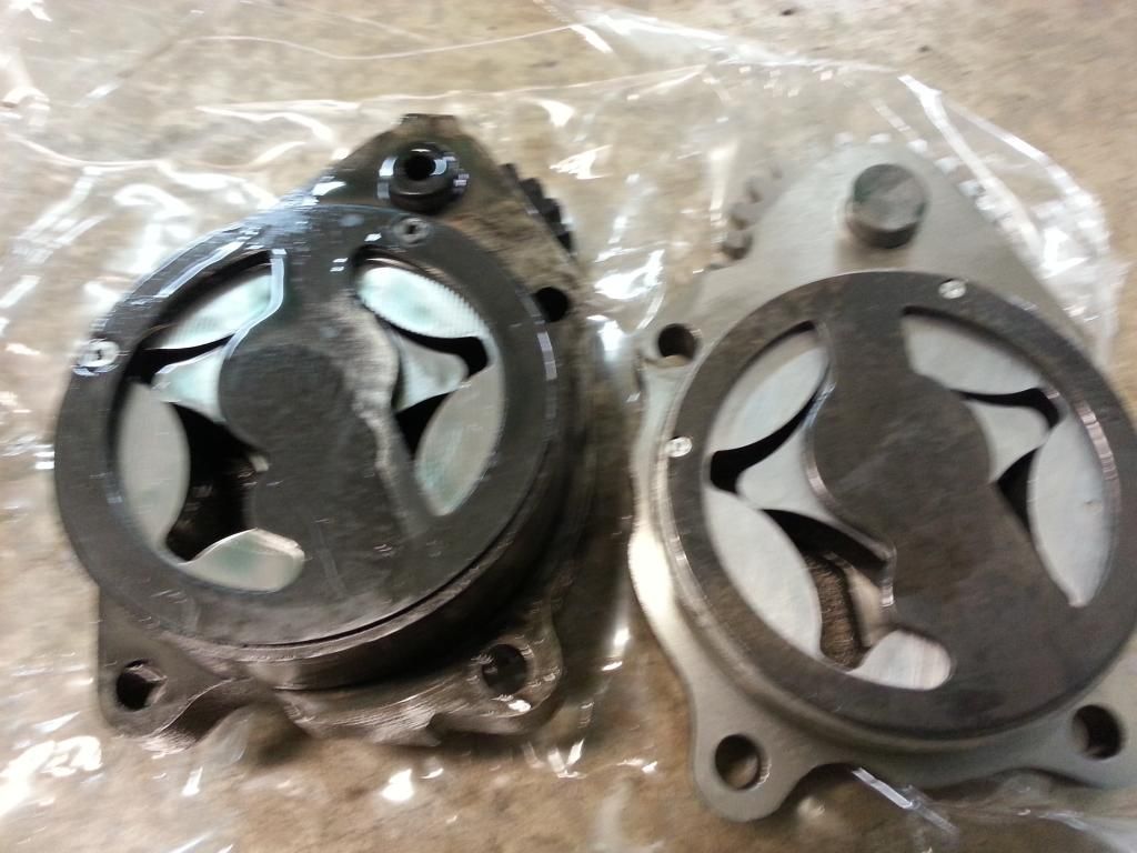 Factory 12v Oil Pump vs Revised 12v/24v Oil Pump Competition Diesel