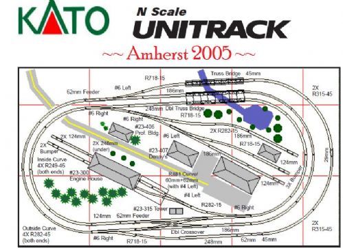 kato unitrack track plans