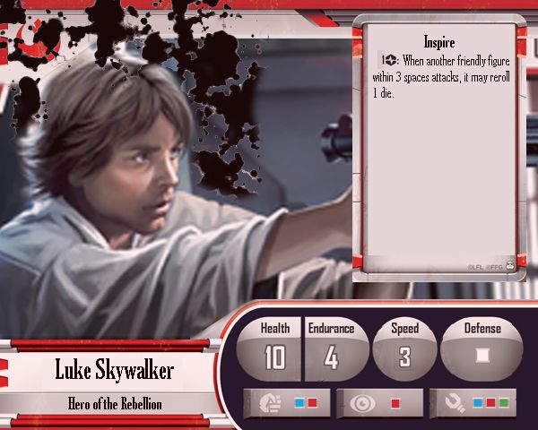 HeroLukeSkywalkerCharacterCardWoundedcop