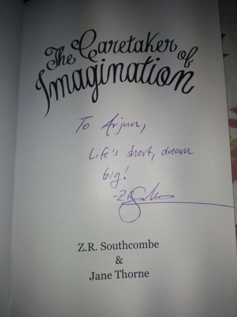 Yipeeee! I got it signed!