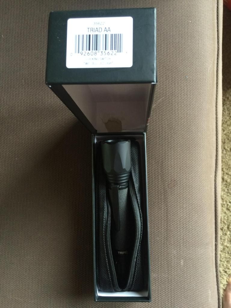 Triad AA Flashlight, Paracord Bracelets, Knife Sharpening San Diego