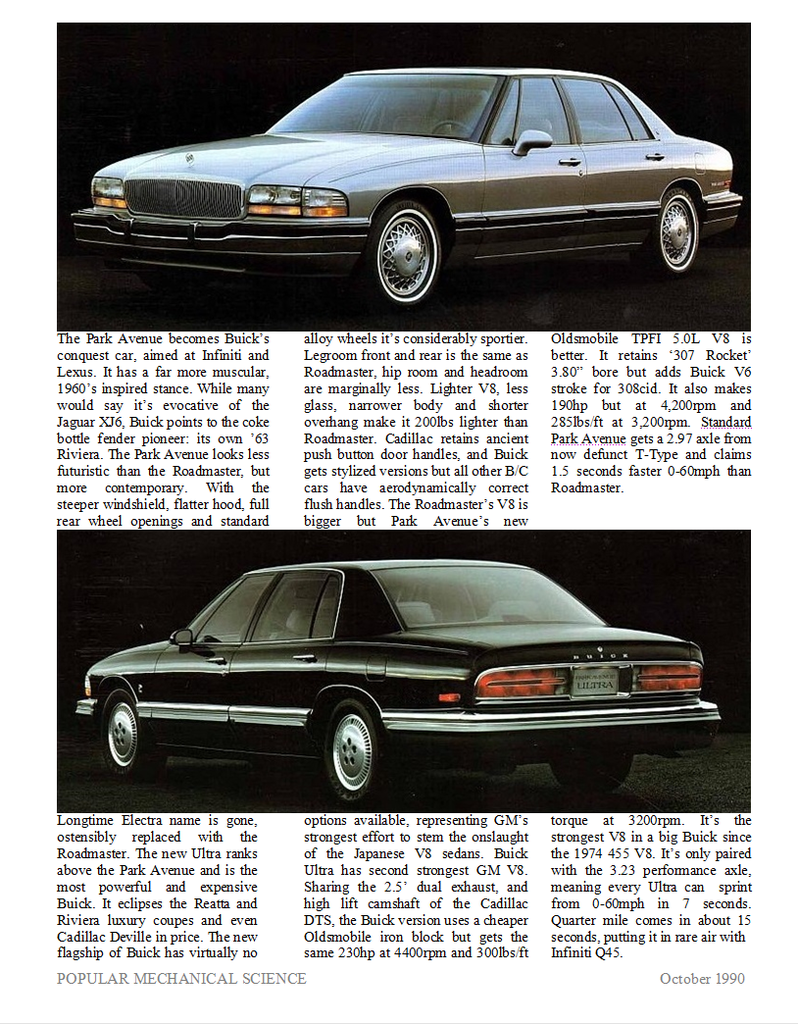 1991 B And C Body Merged Alternate Gm History Gm Inside News Forum