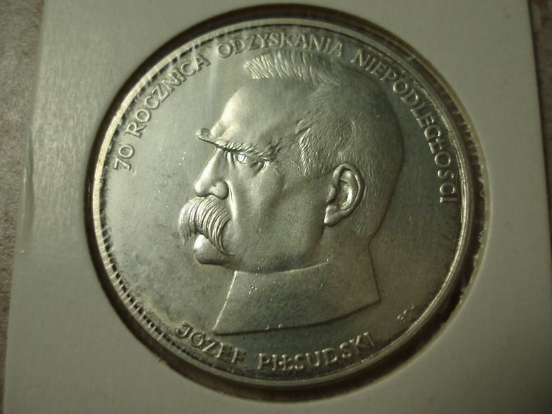 50.000 zł Józef Piłsudski 1988