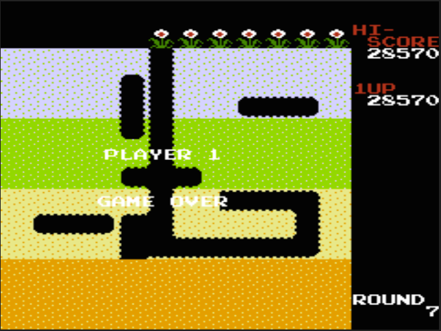 Year of Gaming - Week #15: Dig Dug - *insert Lion King 1 1/2 song here*